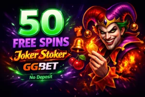 50 безкоштовних спінів GGbet у слоті Joker Stoker